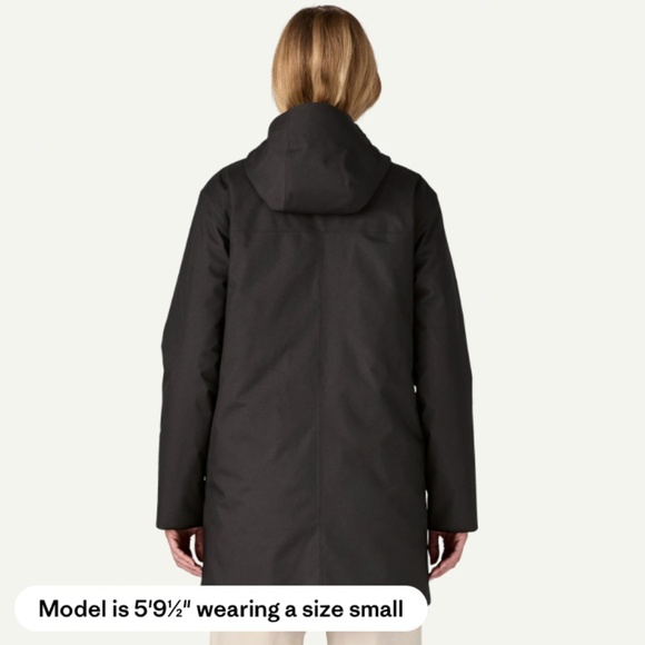 Patagonia Women's Pine Bank 3-in-1 Parka, Navy, Medium - Excellent condition! - Picture 3 of 9